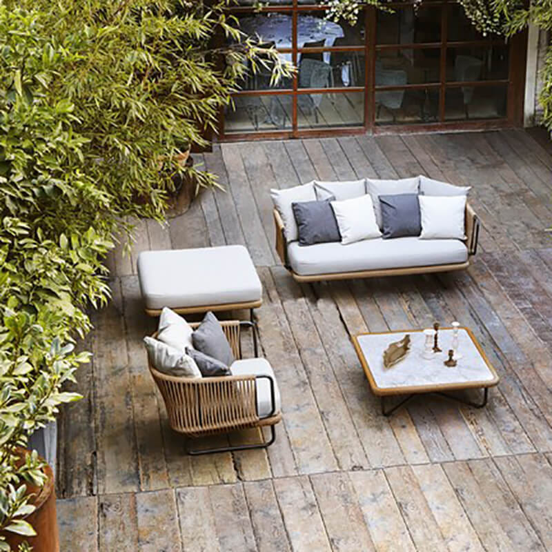 โต๊ะกลาง BUNISE รุ่น SUNLIT ขนาด 80×80×30 ซม. สี APRICOT_1